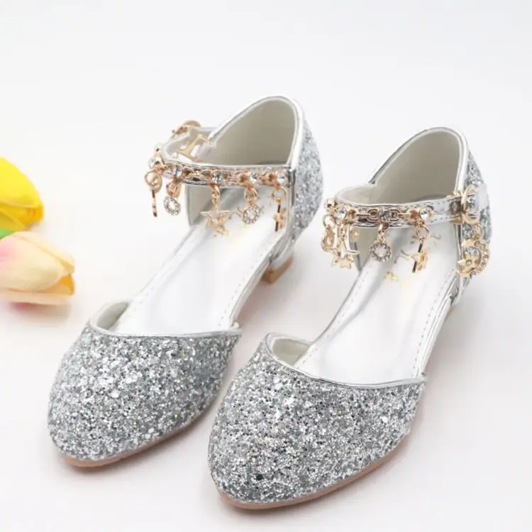 Best Quality Promotion Kids Silver Crystal Shoes Kids Summer High Heel  Sandals - Buy Crystal Shoes Women,Kids Summer Sandals,Heeled Sandals  Product on Alibaba.com