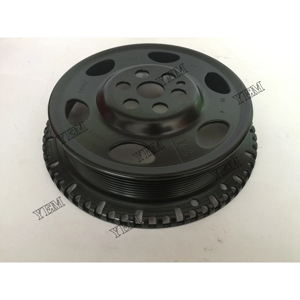 For Komatsu Engine 6D107 Crankshaft Pulley Spare Part Genuine Engine Parts 3