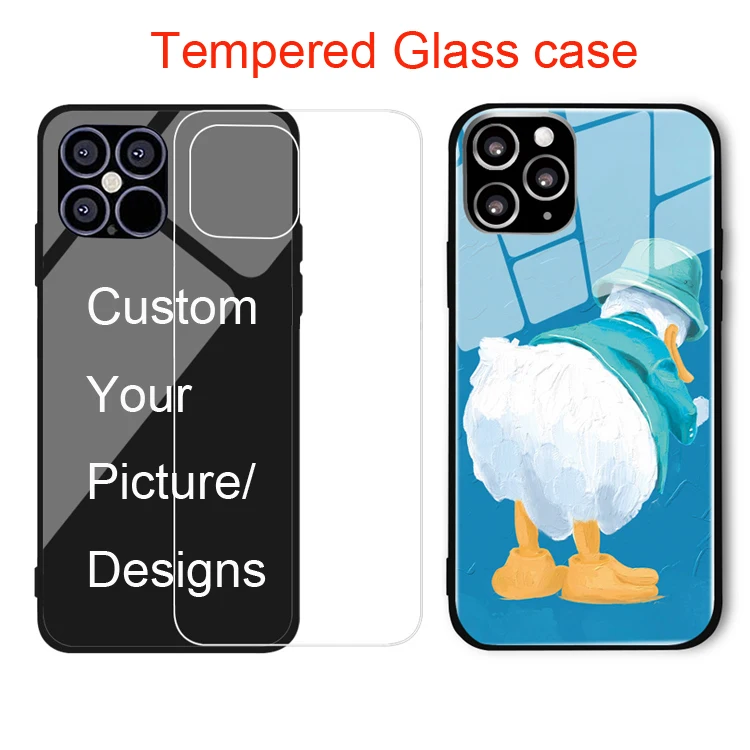 Custom glass iphone case Clearance