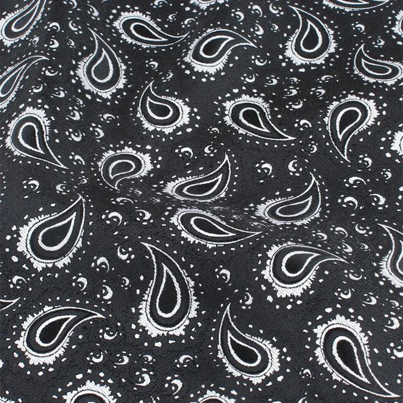 Деловые мужские квадраты из полиэстера с принтом