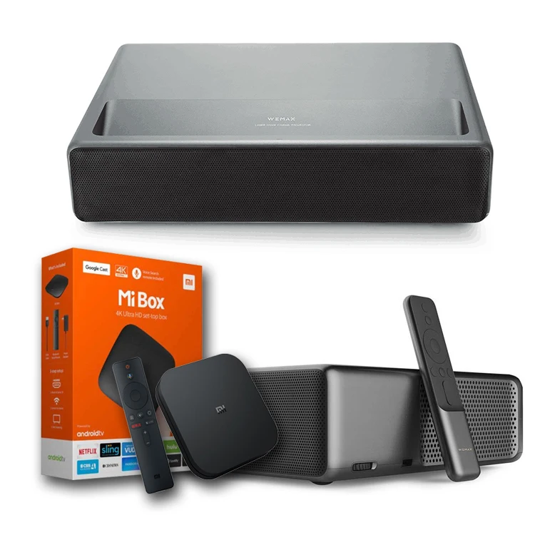 WiMiUS Q1プロジェクター 500ANSIルーメン 充電式 短焦点 高画質