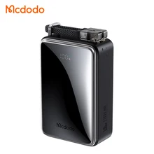 Mcdodo 056 High Capacity 100W Mini Portable Power Bank 25000mAh Double USB C + USB with Cable PD65W 20W Display for Laptop Dual
