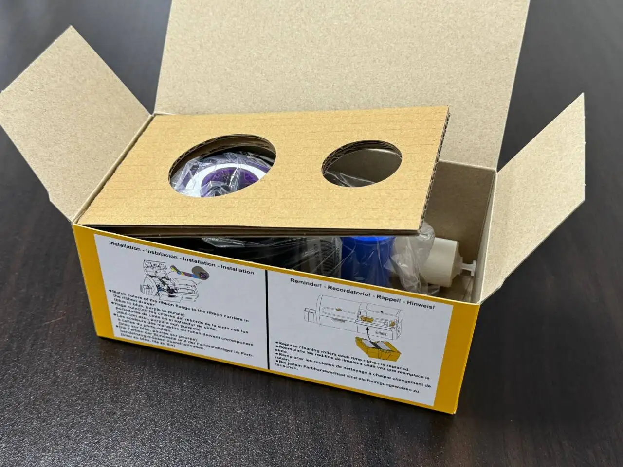 Zebra ZXP7 Series Printer YMCKO Ribbon - 250 Images