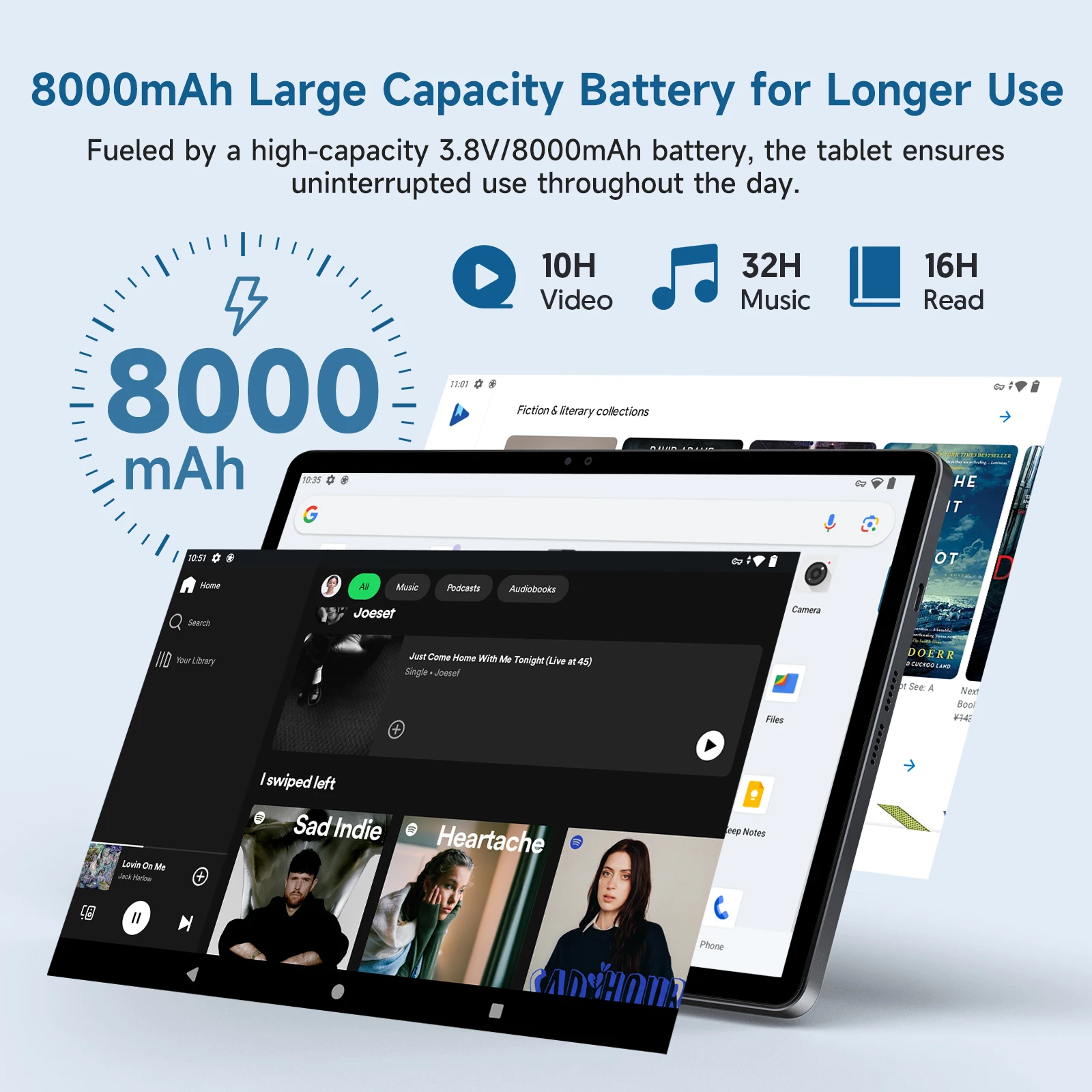 ALLDOCUBE Iplay 60 Lite - 11 Inch Tablet with Android 14