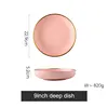 9-inch deep dish pink