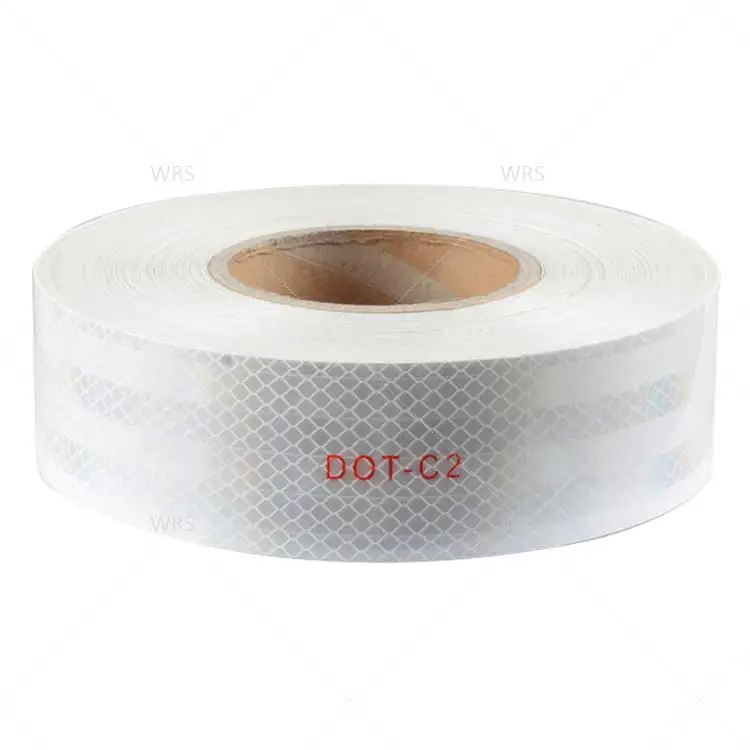 Dot-C2 2 X 30 Ft 3 Year Conspicuity Tape 11 Red 7 White