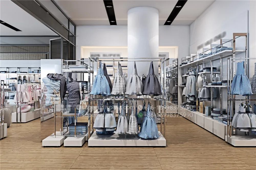 Custom Baby Clothing Shop Decoration Baby Store Interior Design