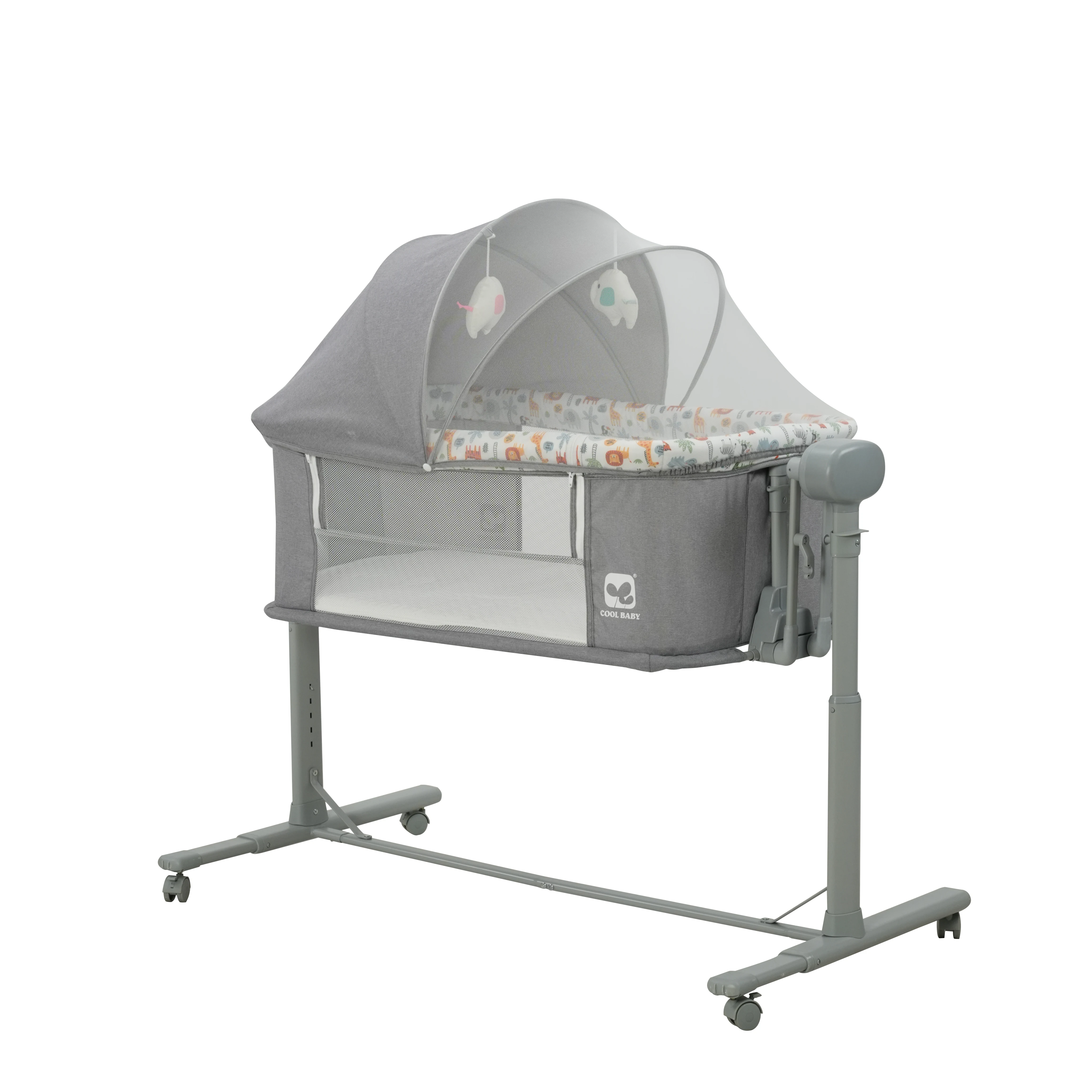 P780DV2 Cool Baby Cute Auto Electric Baby Bassinet With Co-sleeping Function