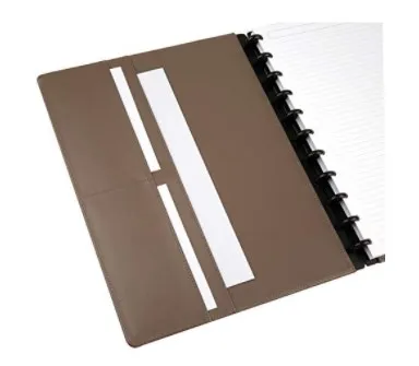 Custom Pu Leather A4 Discbound Notebook Cover - Buy Discbound Notebook ...