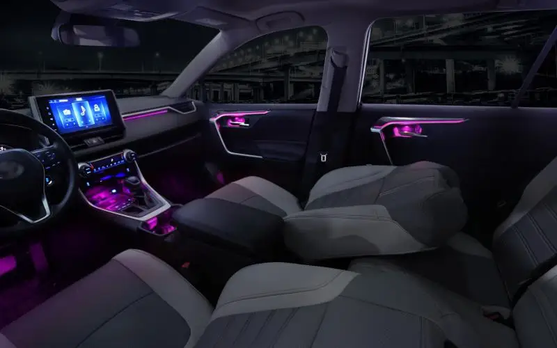 64 Colors Car Styling Led Ambient Light For Toyota Rav4 2020 Buy For