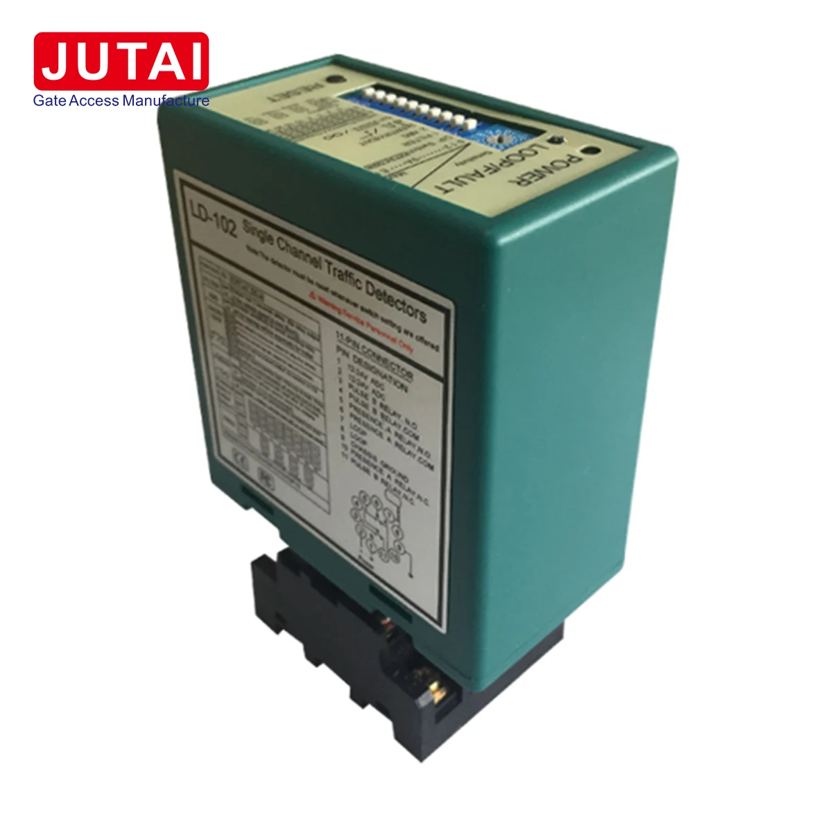 JUTAI  Inductive Vehicle Single Loop Detector for Automatic Gate Opener Barrier Gate