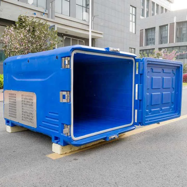 Kühlraum-lagereinheiten Tragbare Gefriertruhe Mobile Kühlbox Für Transporter Lkw Dreirad Kühlcontainer Solar