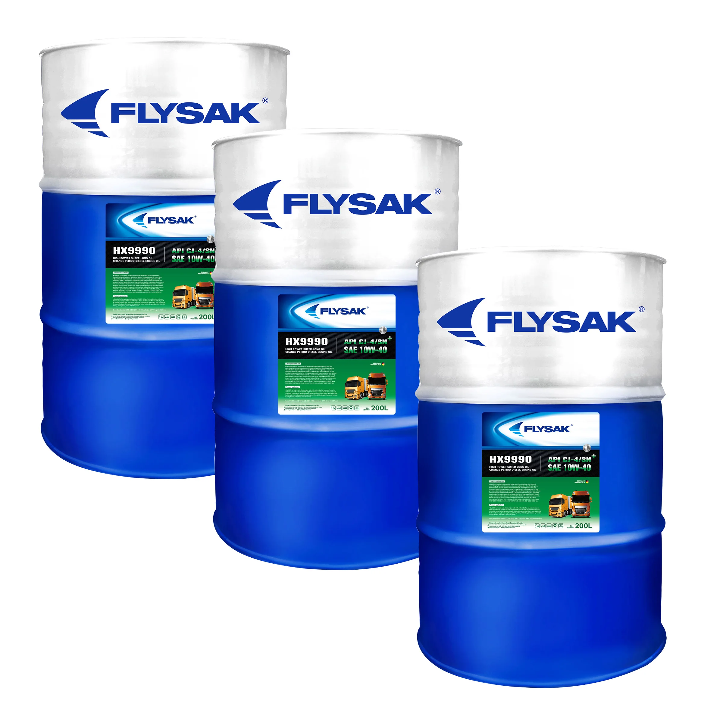 Alibaba.com: HX9990 200L Diesel Engine Oil API CJ-4 SAE 10W-40 : High ...