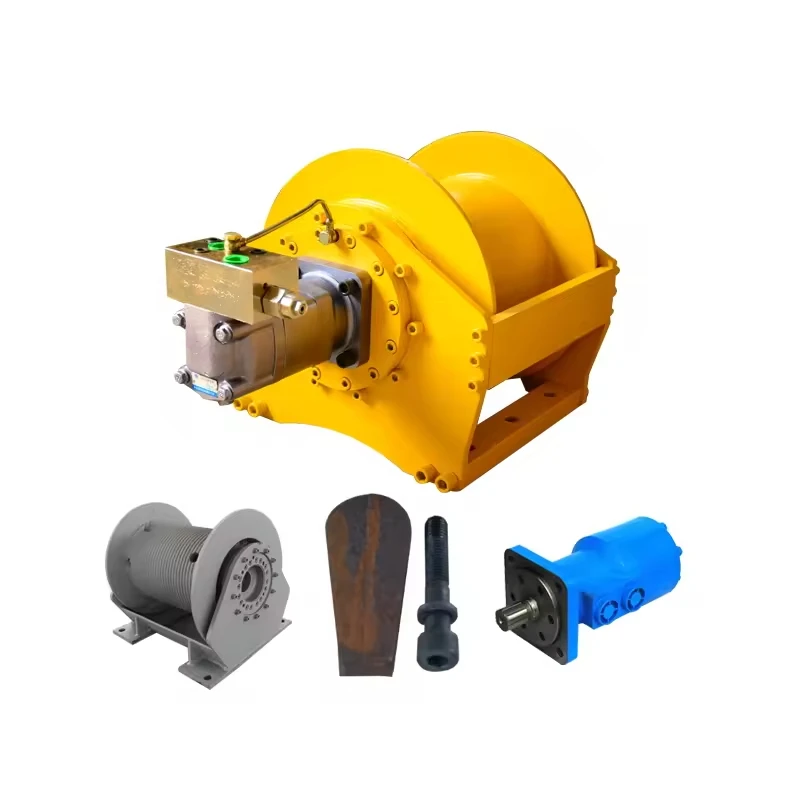 Pengeluar Winch Hidraulik Jangkar Kapal Laut Harga Winch Hidraulik Dua Kelajuan untuk Menarik
