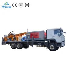 CSCZRC350 CSCZRC500 Mobile Reverse Circulation Drill Rig for Borehole Drilling Blast Holes Mineral Sampling Engine Pump Core