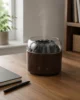Dark wood grain