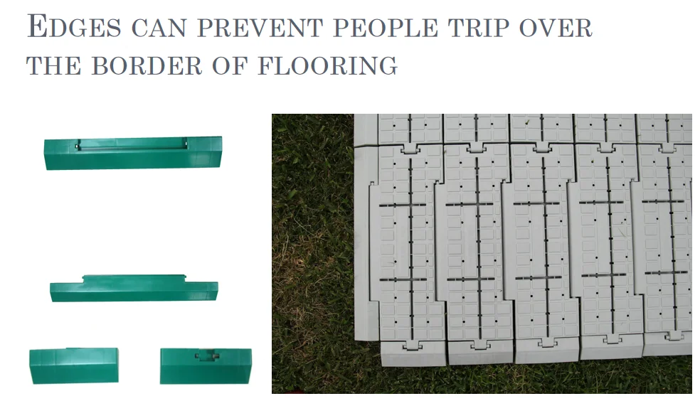 Outdoor Concert Wedding Event Flooring Plastic Flooring for Events Outdoor Grass Protective Flooring