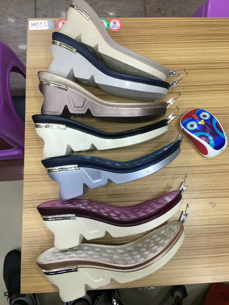Simple Popular Wood High Heels Sole Shoe Heels And Soles For Ladies