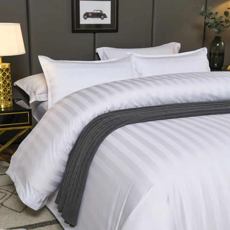 5 Star Hotel Organic Cotton Bed Sheets Sets For Beds Luxury Buy