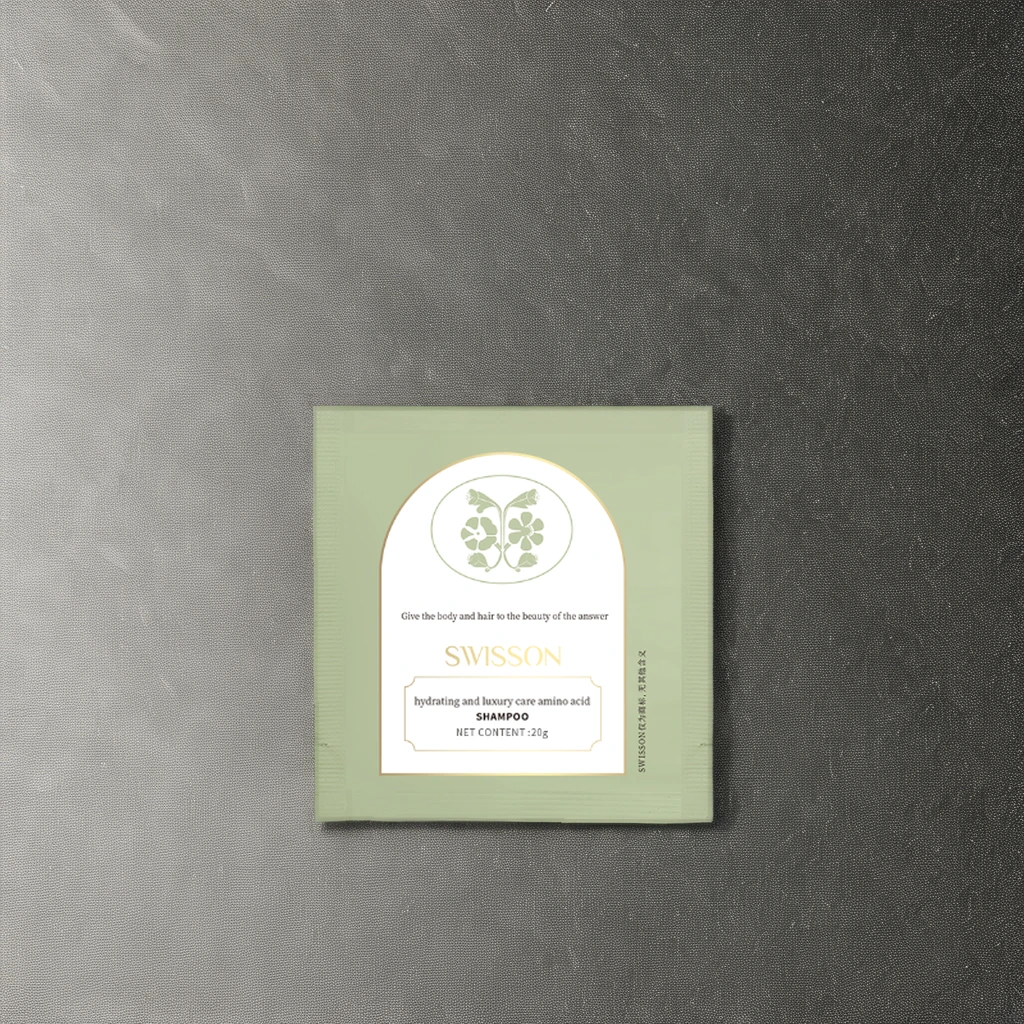 Private Label Amino Acid Gel Shampoo Custom Travel Size Sachet Packaging Mini Pouch for Damaged Hair OEM ODM