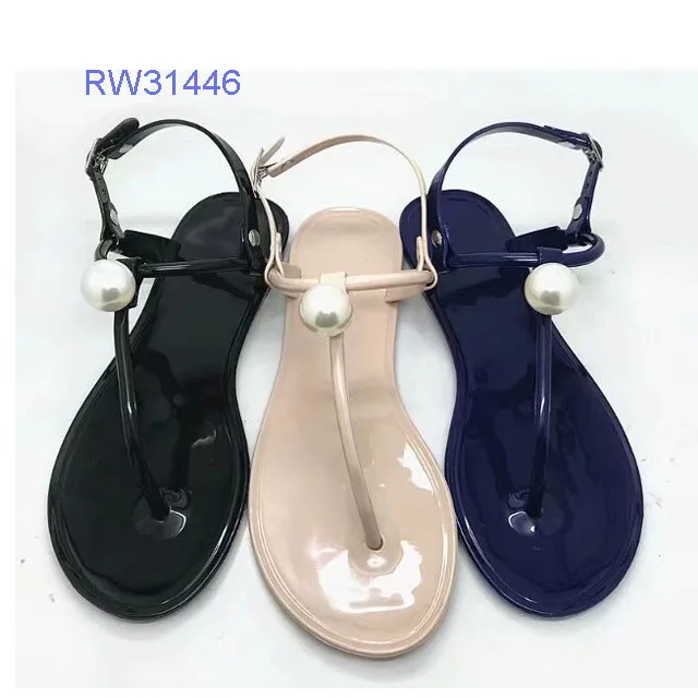 womens t strap jelly sandals