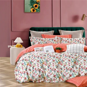 Luxury Cotton Printing  Duvet Cover Set Factory Sell Directly