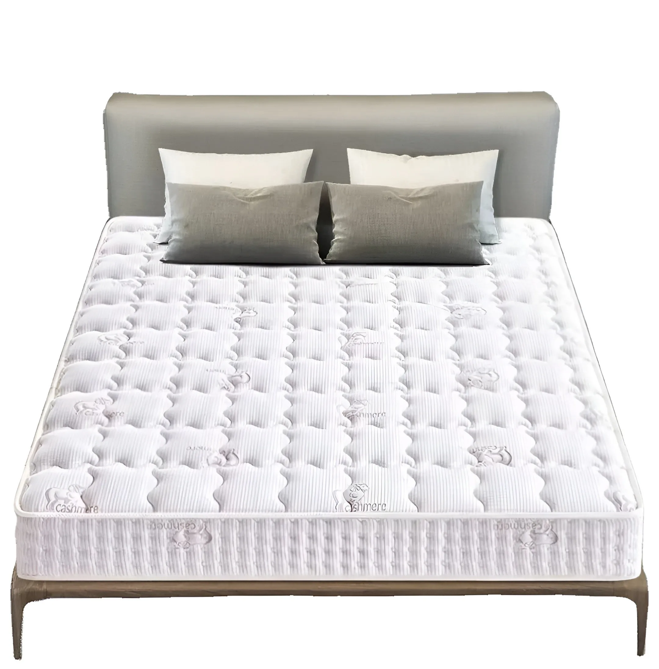 Q-HOME 11 Inch Euro Top Queen Copper Ion Memory Foam Mattress