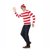 Hombre adulto (Top + sombrero + montura de gafas)