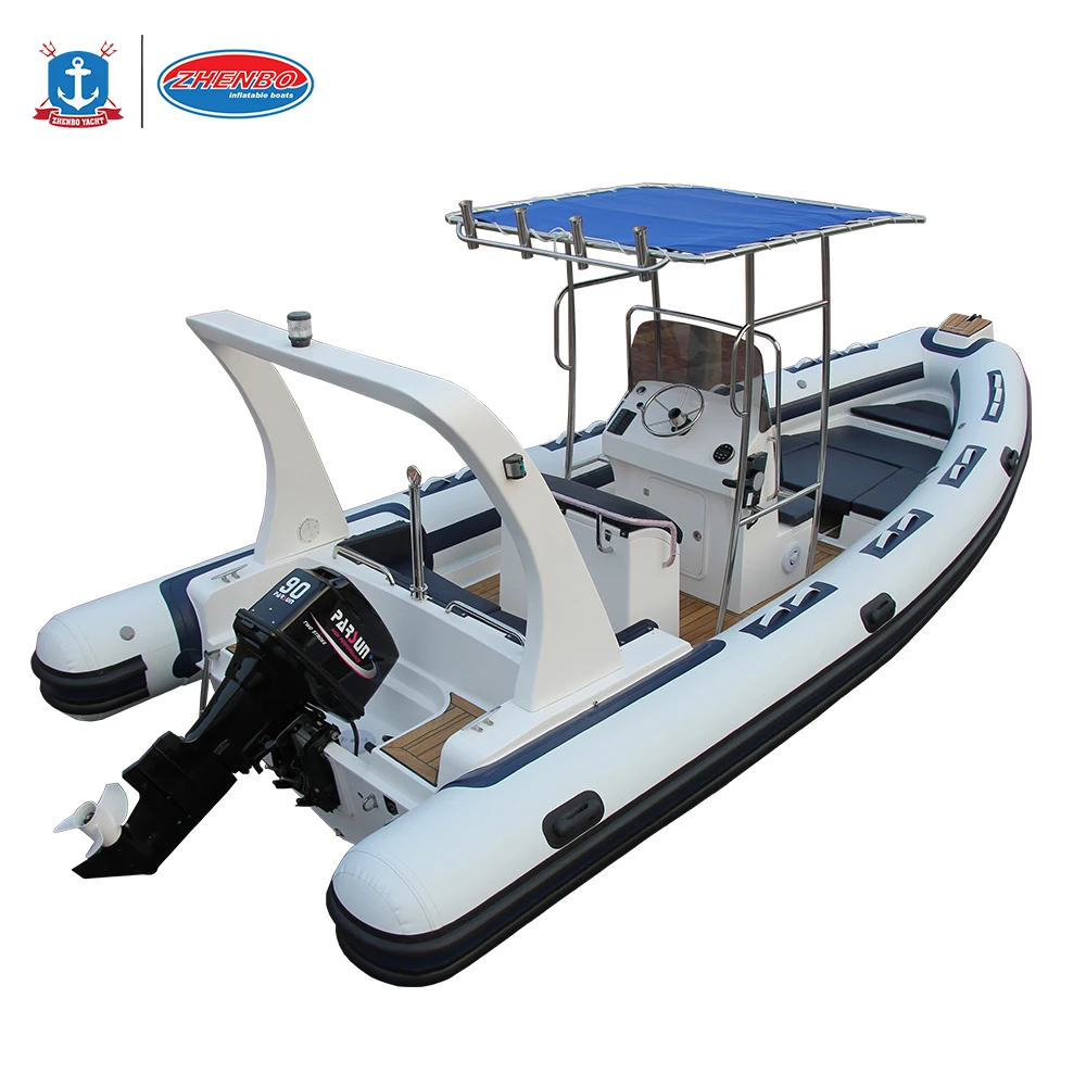 680 6.8m Hypalon Aluminum Hull Semi-Rigid Inflatable Dive 23 Ft Luxury Hypalon Rib Boat 680C