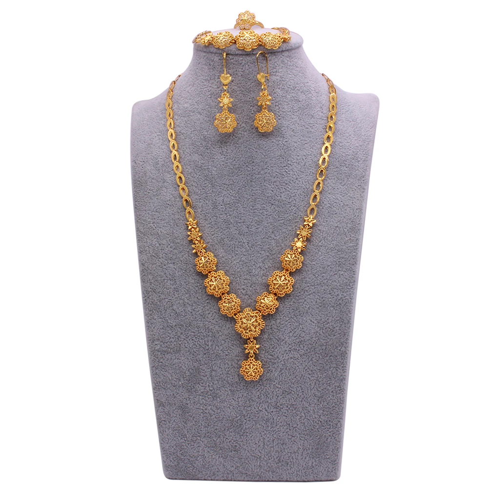Indian Luxury 24k Gold Plated Designer 