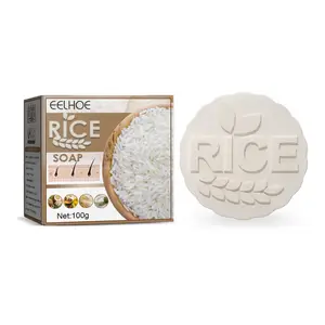 Hot Sell Rice Hair Growth Soap Rice Milk Soap for Hair Growth and Anti Loss