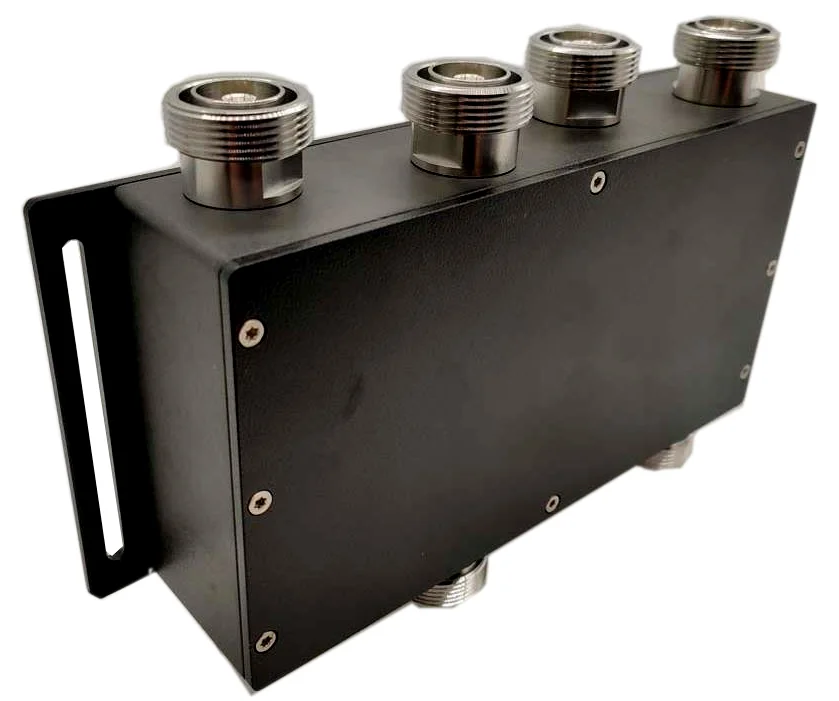 High Quality 698-2700MHz RF Combiner 4 in 4 Out Hybrid Combiner Low PIM High Isolation with IBS Hybrid Combiner