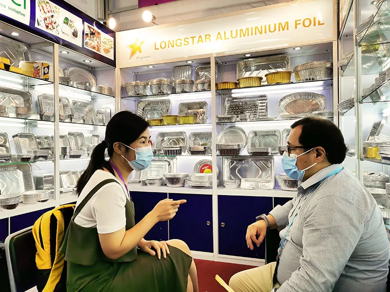 Aluminum Foil Takeaway Meal Box With Lids Foil Catering Roast Baking