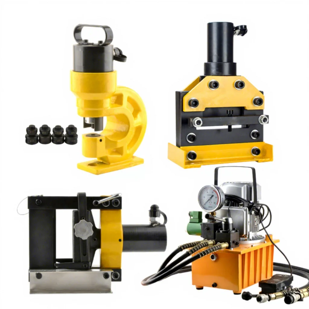 3 in 1 Multifunctional bar Copper Busbar Punching Bending Cutting Processing Machine and Cutter 150mm*Support Customization 150
