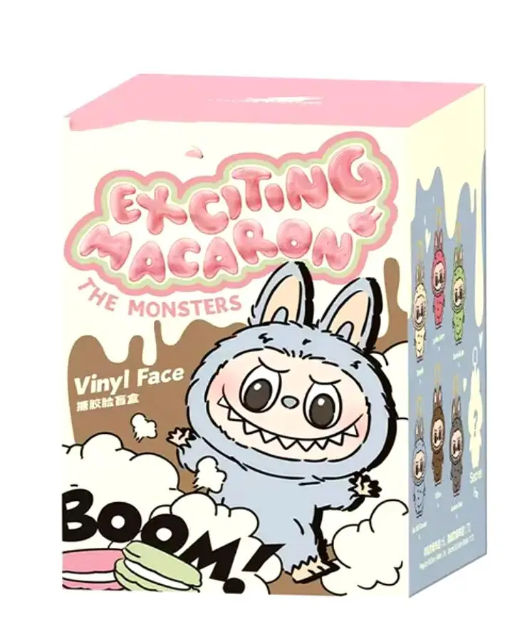 Official Collection Labubu The Monster Exciting Macaron