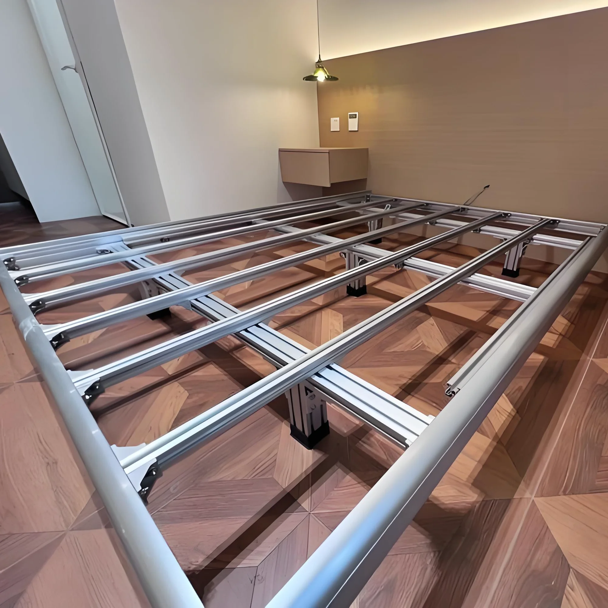 Suspendert sengestel i aluminiumslegering: 4080 4040 3030 3060