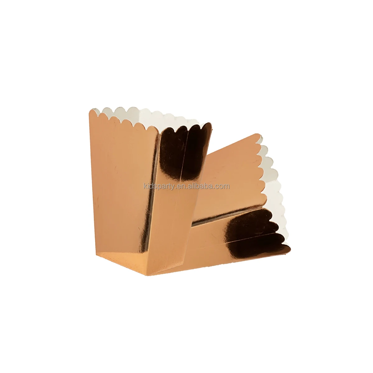 Rose Gold Theme Popcorn Boxes Rose Gold Birthday Party Decorations Baby Shower Supplies