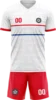 White and red