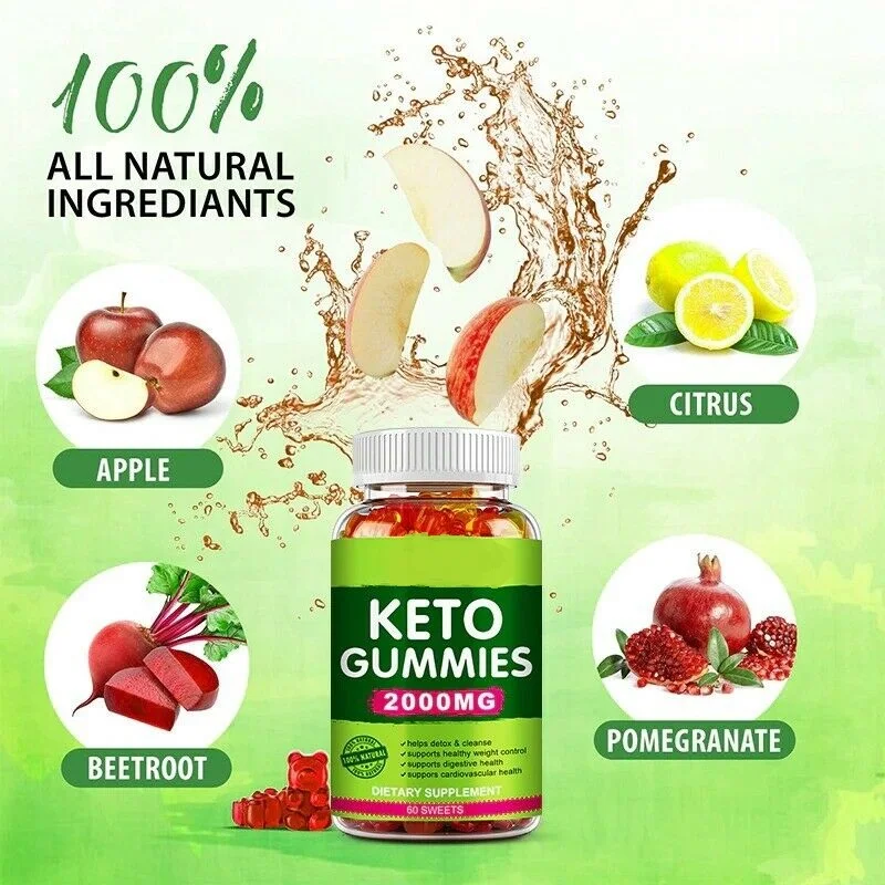 New Concept Keto Apple Cider Vinegar Gummies For Weight Loss Keto Bhb Apple Cider Bear Gummies