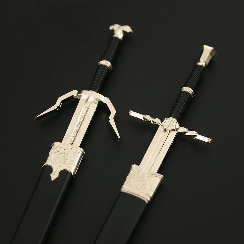 The Wizard Sword 3 TWA27 Double-Headed Beast Witcher Metal Model Elegant Metal Crafts Ornament