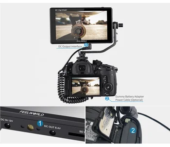 FEELWORLD LUT6E 6-Inch 1600nits Touch Screen DSLR Camera Field Monitor Full HD1920x1080IPS detail image
