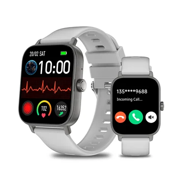 2025 New Waterproof Sports Fitness Heart Rate Sleep Tracker Fashion IOS Android DaFit App Ultra Smart Watch for Men Women