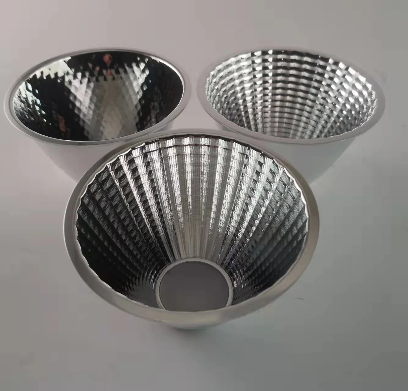 Parabolic Aluminized Led Light Reflector 75mm 75degree