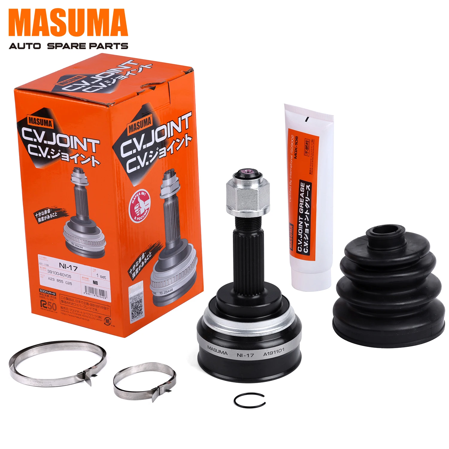 MASUMA NI-17 CV Joint Kit for NISSAN AD MAX - Reliable Performance