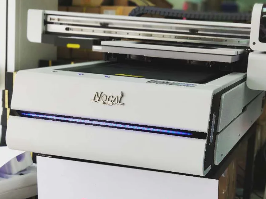 2023 Nocai Factory Small Size Uv Digital Flatbed Printer for Calendar Printing Plastic Printing