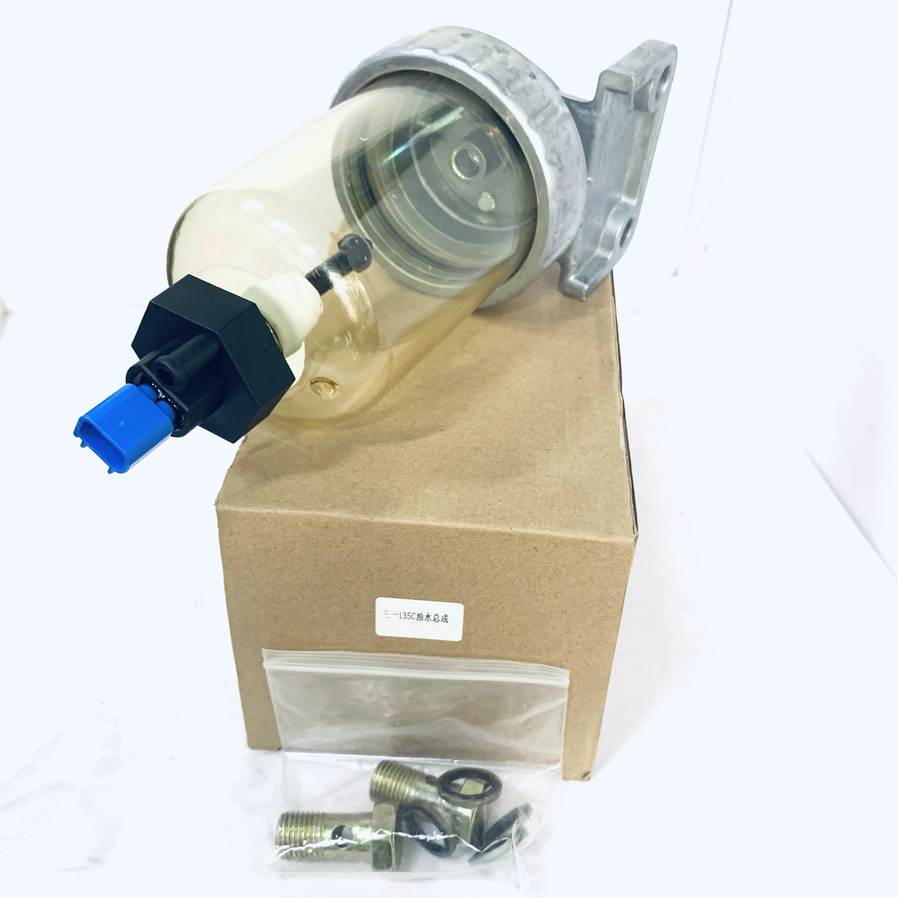 For Sany 135C Special Fuel Water Separator Special Oil-Water Assembly for Excavator Construction Machinery Part