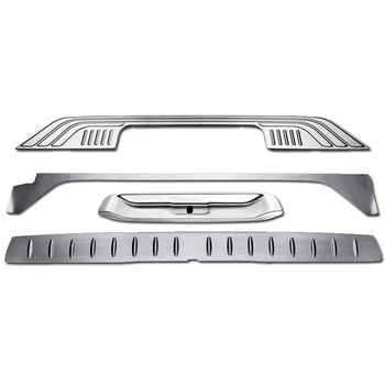For Mercedes-benz Vito stainless steel tail door rear guard Panel Tail door protection panel kit car accessories