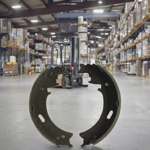 Hot Sale 60mm Iron Forklift Parts Brake Shoes Tailift 2-3T Big Hole 91M46-01600