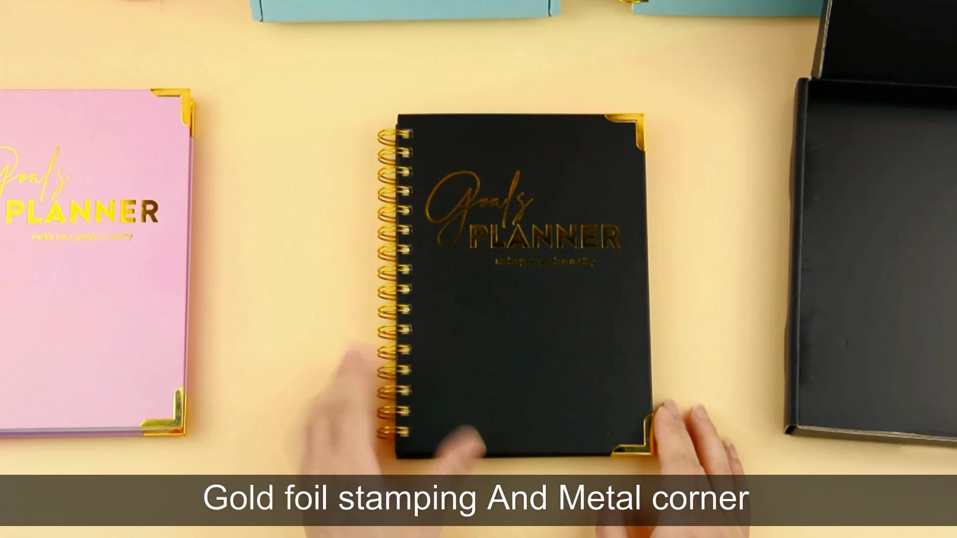 Planificador A5 Spiral Weekly Monthly Manifestation Notebook Private