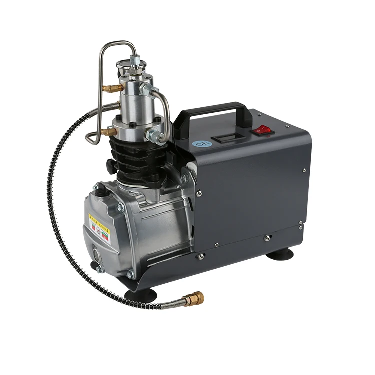 Customizable Mini Electric 300bar High-Pressure PCP Inflator Compressor Pump Water Cooling Multistage Structure for Gardening